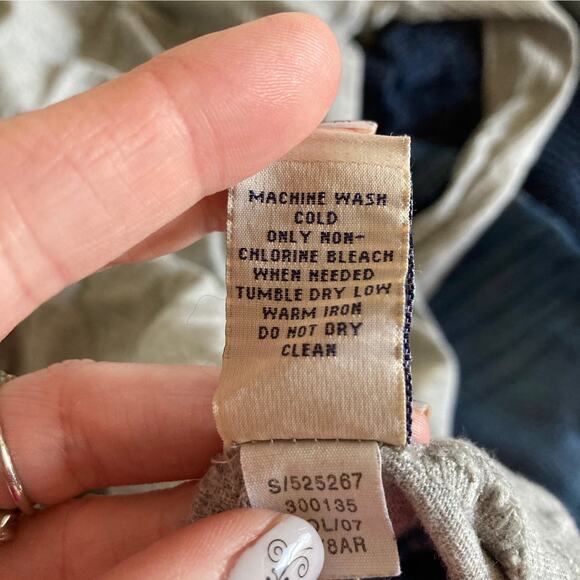 Old Navy Girls Grey Turtleneck Pullover Dress, Size M - Picture 6 of 6